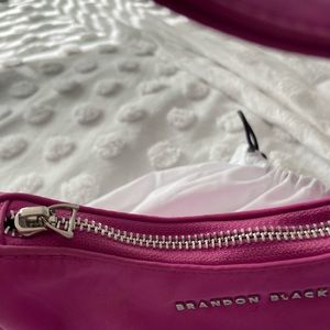 Pink Brandon Blackwood Zipper broken still operational Small stain